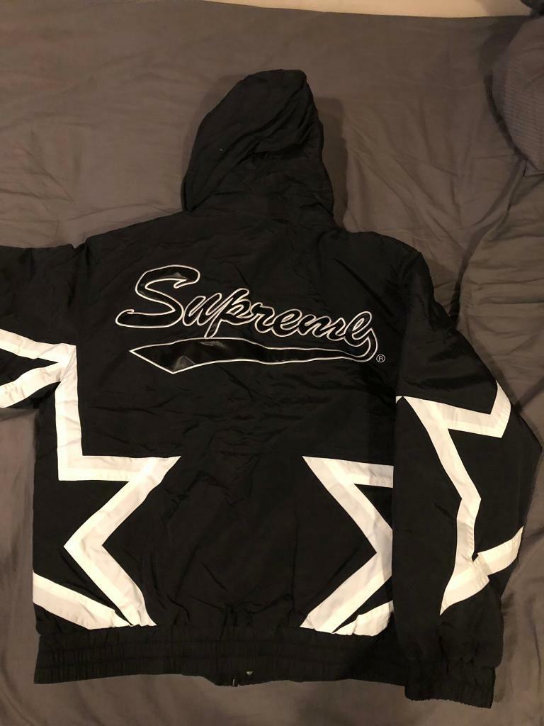 stars puffy jacket supreme